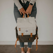 Load image into Gallery viewer, Birch Bag - Diaper Backpack in Cream