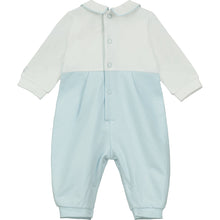 Load image into Gallery viewer, Elton Smart Blue Boys Babygrow: 9 Months 71cm