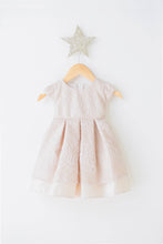 Load image into Gallery viewer, SK663 - soft vintage lace with satin baby girl dress: