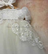 Load image into Gallery viewer, Annita Christening / Baptism Gown by Piccolo Bacio Christening Couture Made in the USA