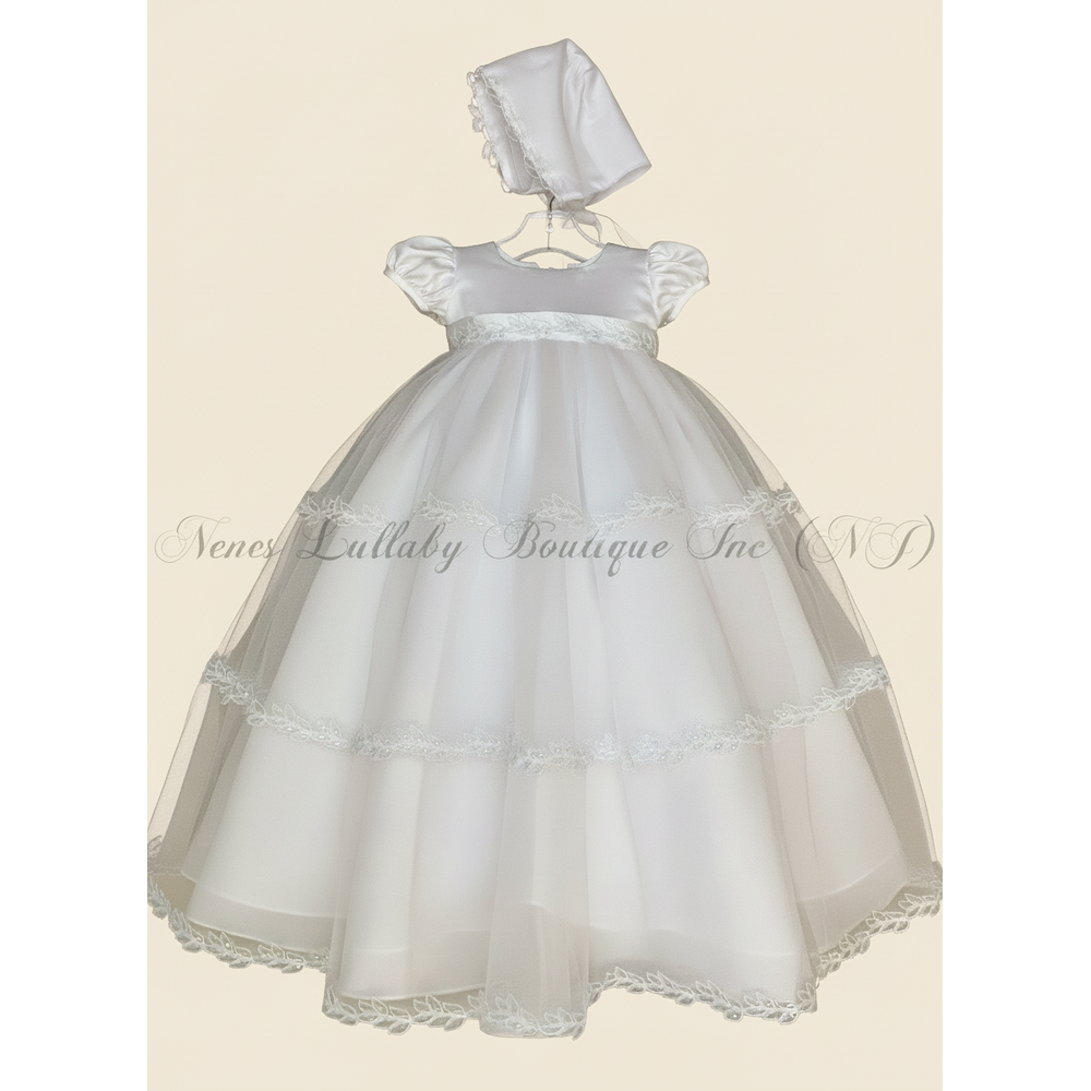 Ava Christening dress by Bella Bow Couture