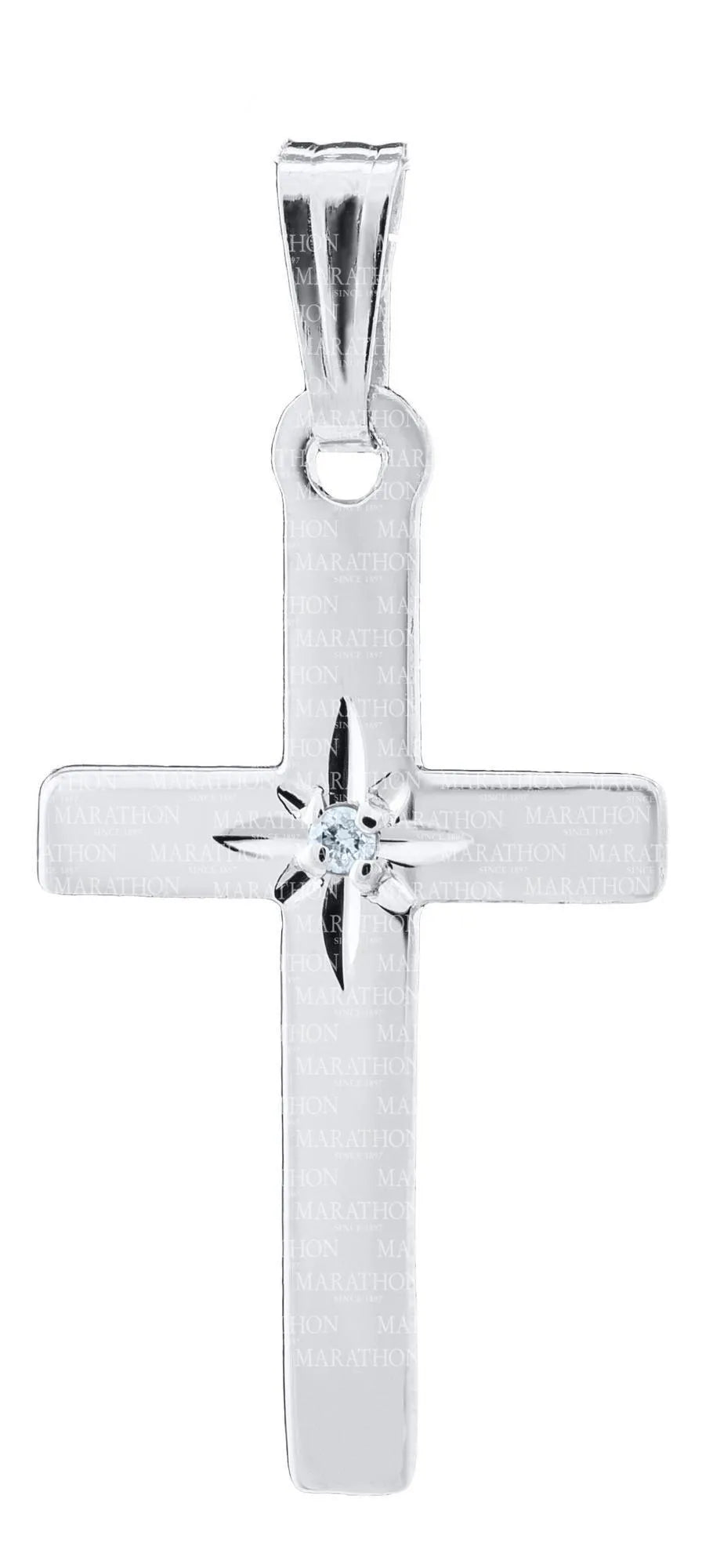 Baby Sterling Silver Cross KKP614