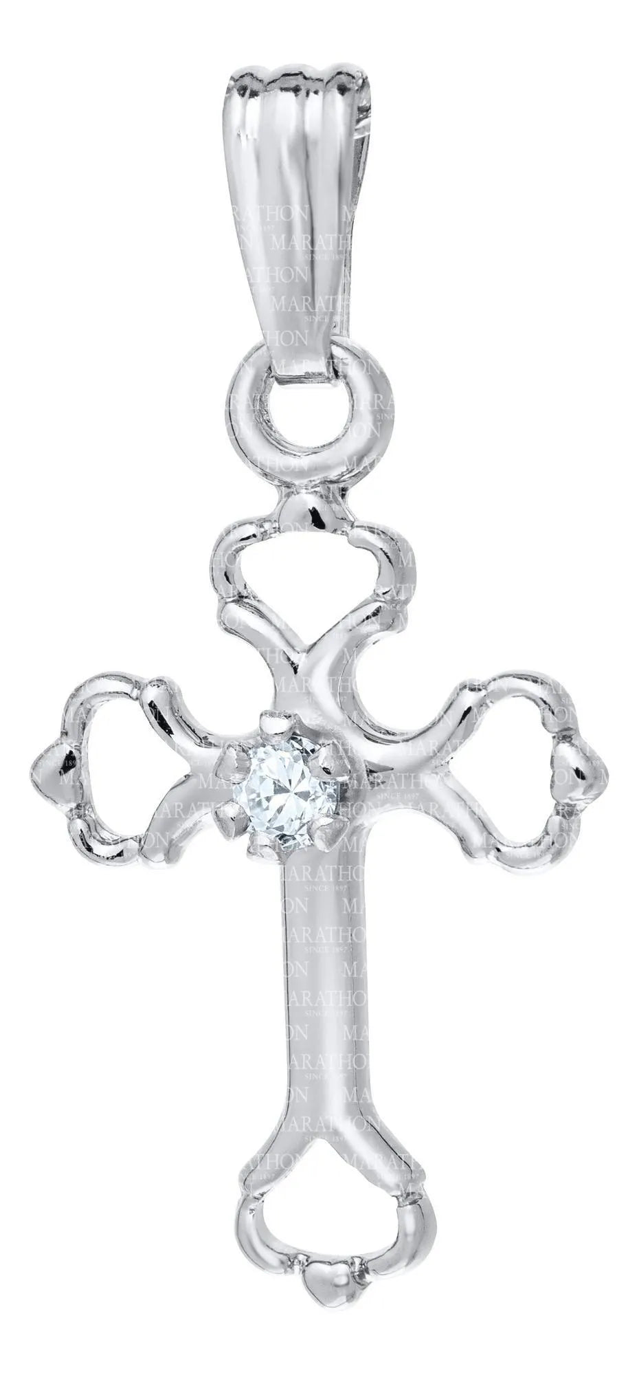 Baby Sterling Silver Cross KKP663