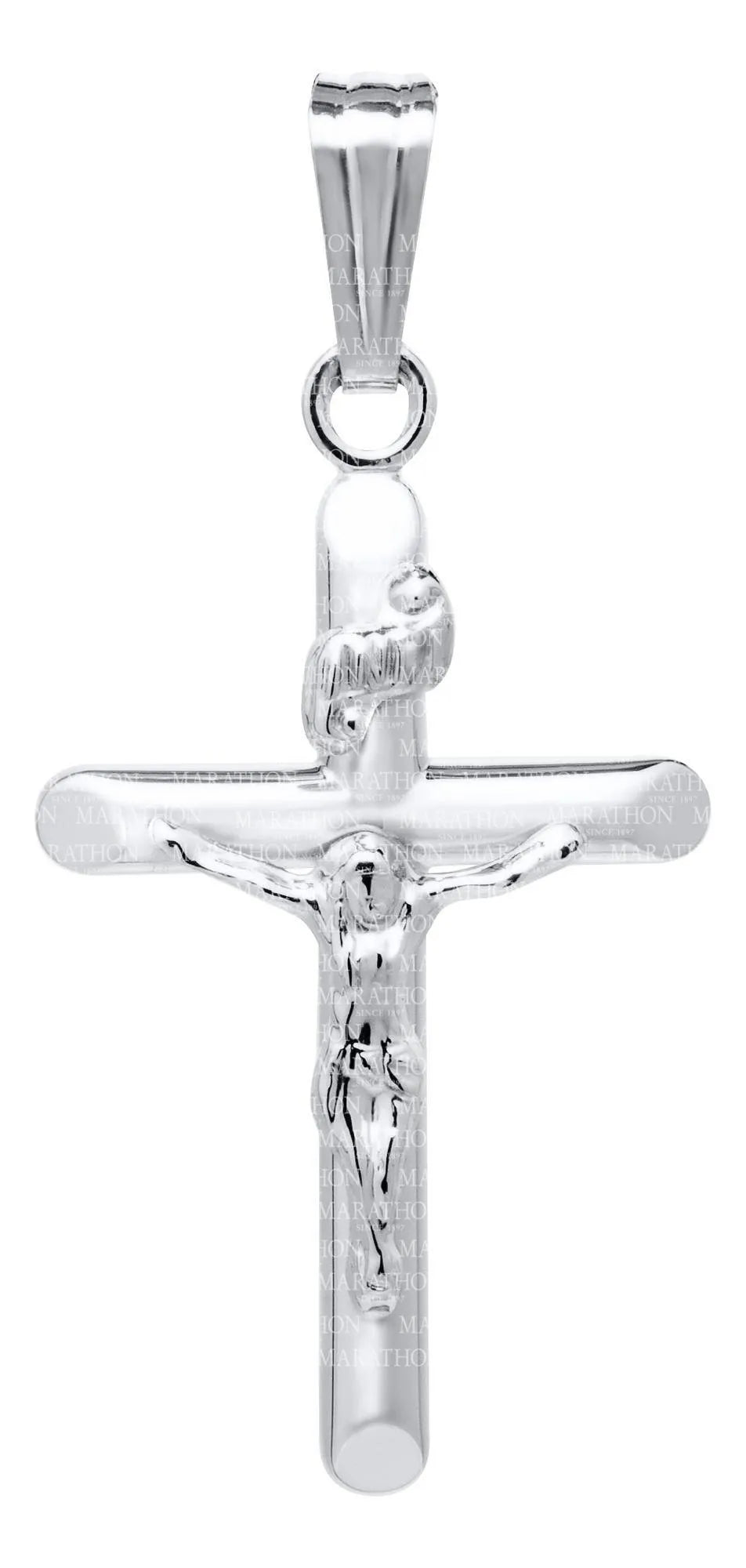 Baby Sterling Silver Crucifix Cross KKP722