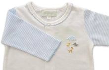 Load image into Gallery viewer, Baby Threads - Animal mobile Boy Pima Cotton Baby Boy Footie: 0M
