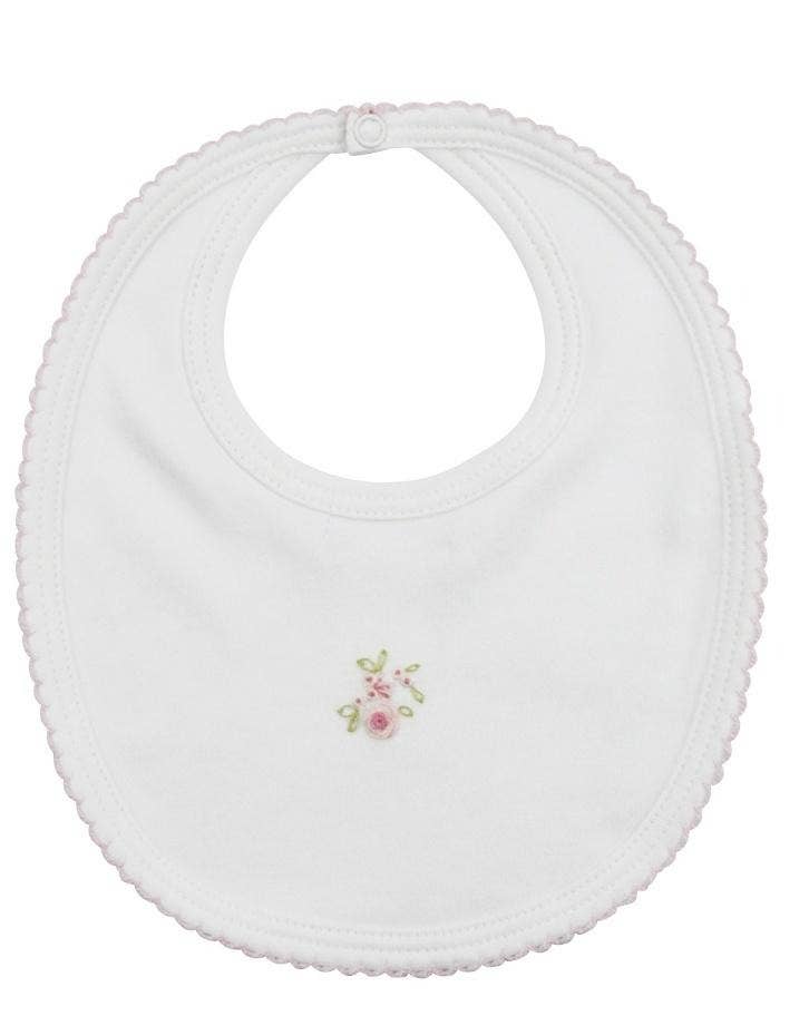 Baby Threads - Flower Bouquets Girl Pima Cotton Baby Bib
