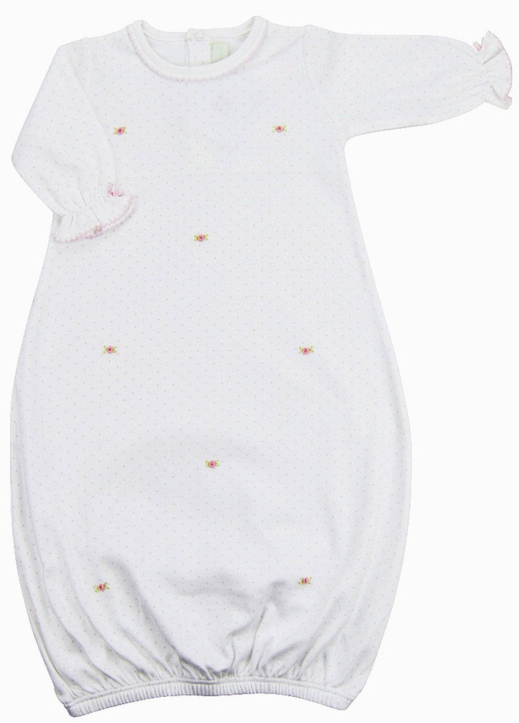 Baby Threads - Peggy Pima Cotton Baby Daygown: NB