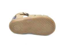 Load image into Gallery viewer, CALZADOS FERNANDEZ ALONSO SL - Strappy first steps sandal: Camel / 22