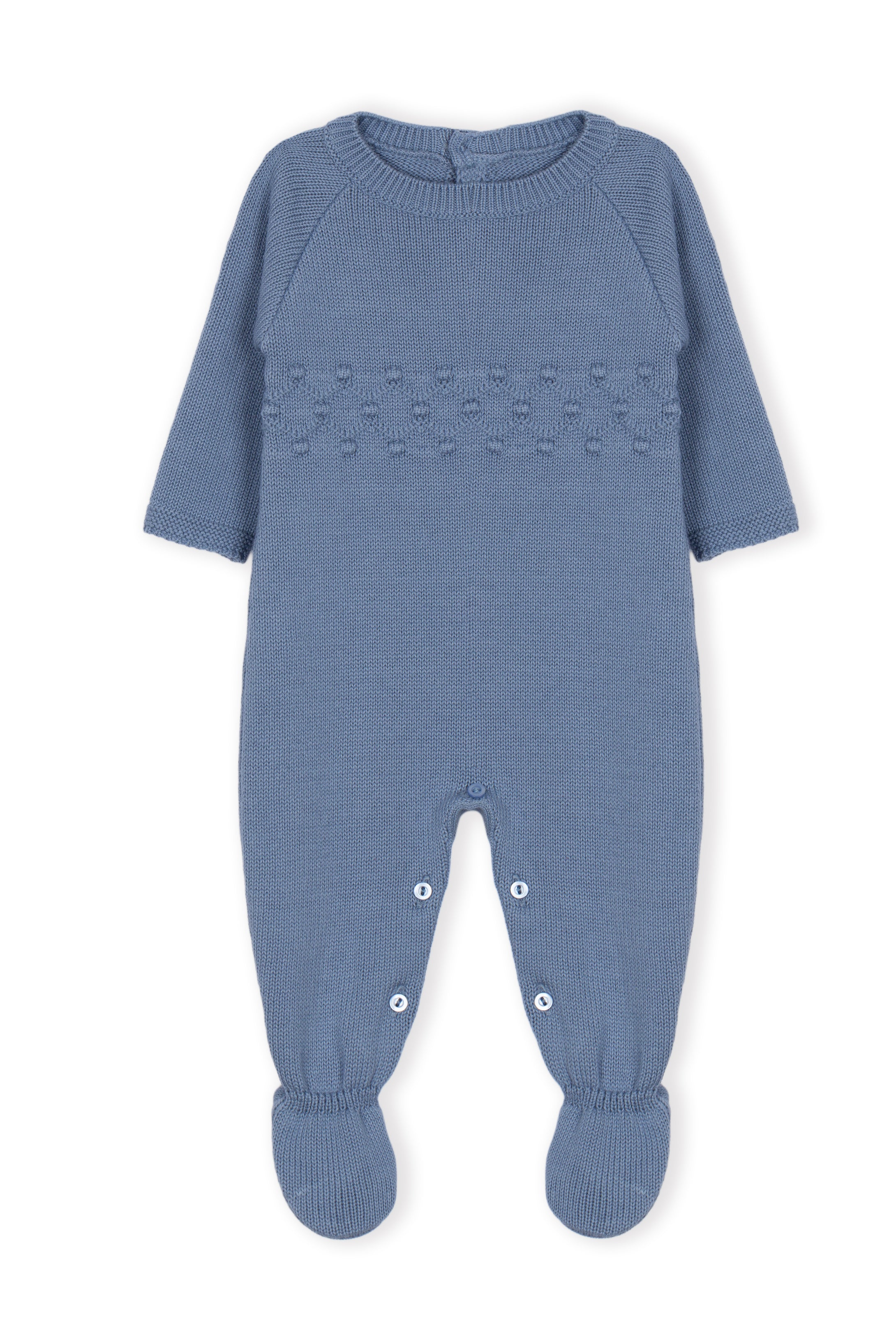 DK200 infant boy one Piece boys Knit light 080Blue