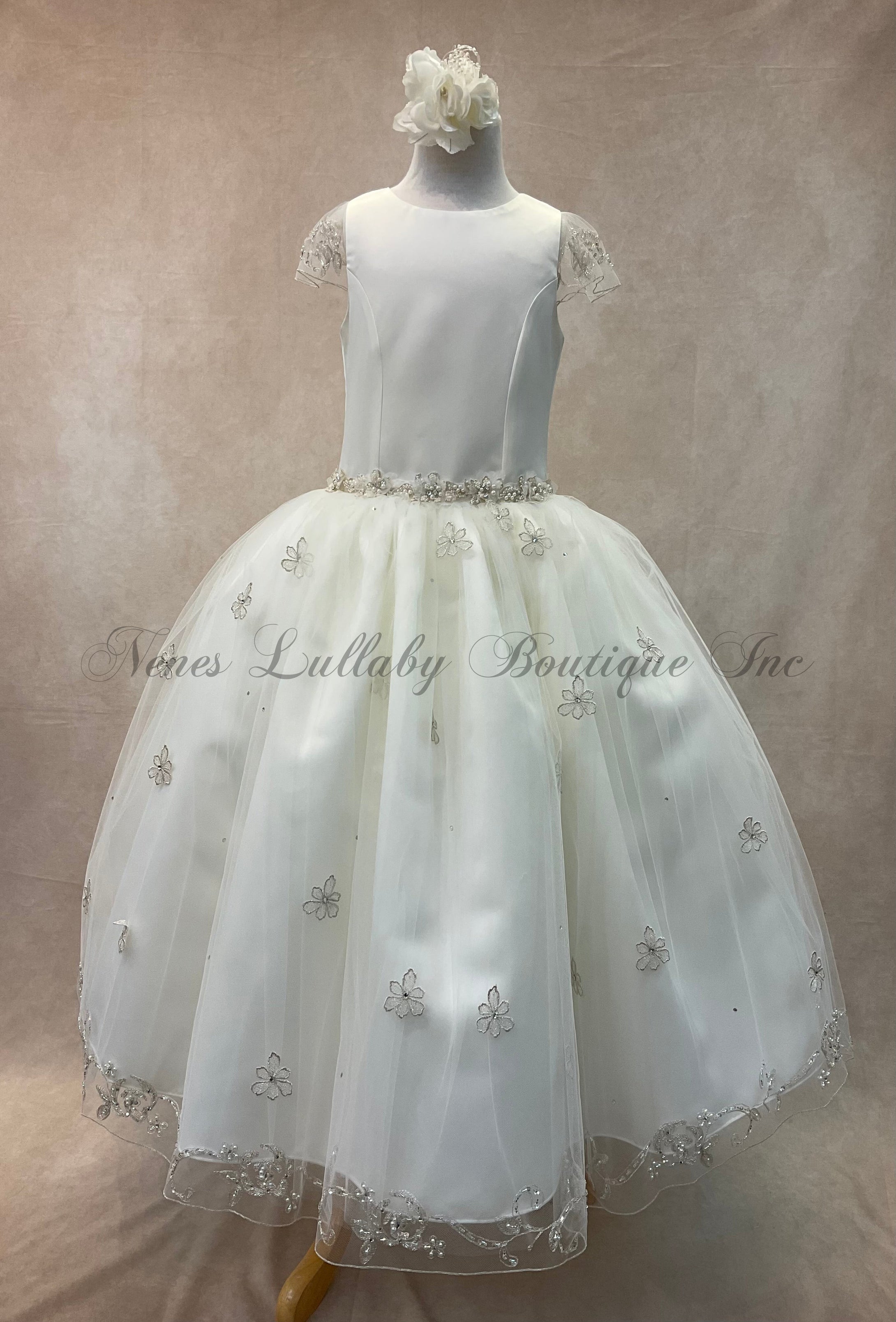 Daisy Communion Dress by Bella Bow