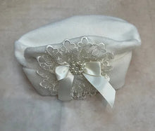 Load image into Gallery viewer, Dolly Ivory or white Beret by Katie Rose
