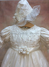 Load image into Gallery viewer, Fatima Girls Christening / Baptism gown by Piccolo Bacio Couture