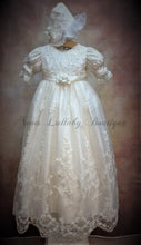 Load image into Gallery viewer, Fatima Girls Christening / Baptism gown by Piccolo Bacio Couture