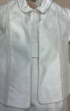 Load image into Gallery viewer, Felipe Shantung or White Silk Boys Christening / Baptism  Suit by Piccolo Bacio