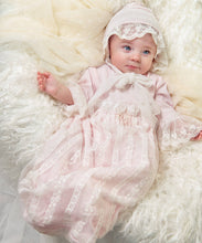 Load image into Gallery viewer, Haute Baby Precious Blush Gown for Infants &amp; Toddlers: 0-3M
