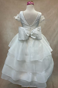 Francesca 1st Communion Dress By Piccolo Bacio Ave Maria Couture Collection