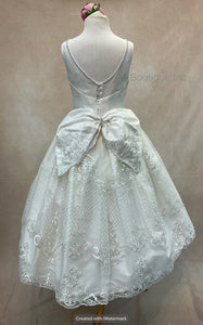Faith/Custom 1st Communion Dress By Piccolo Bacio Ave Maria Couture Collection