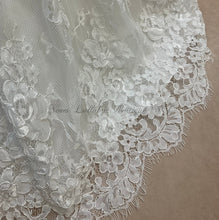 Load image into Gallery viewer, Angeline all Lace christening Gown with Matching Bonnet