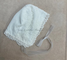 Load image into Gallery viewer, Aubrey all Lace christening Gown with Matching Bonnet