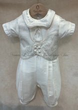 Load image into Gallery viewer, Lucrezio 100% silk Christening suit