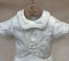 Load image into Gallery viewer, Lucrezio 100% silk Christening suit