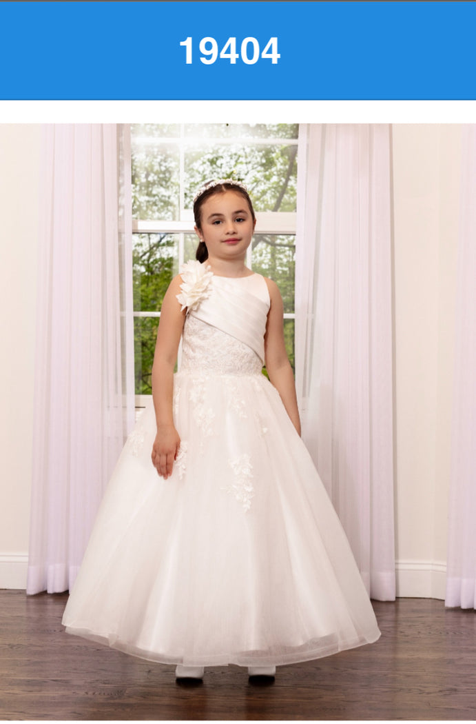 MD19404 Designer Communion Dress