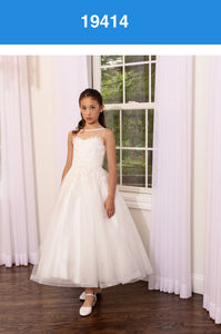 MD19414 Designer Communion Dress