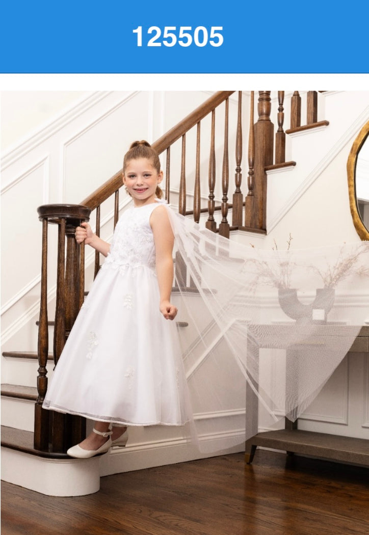 Joan Calabrese for Macis Design Communion Dress/ Flower Girl #125505