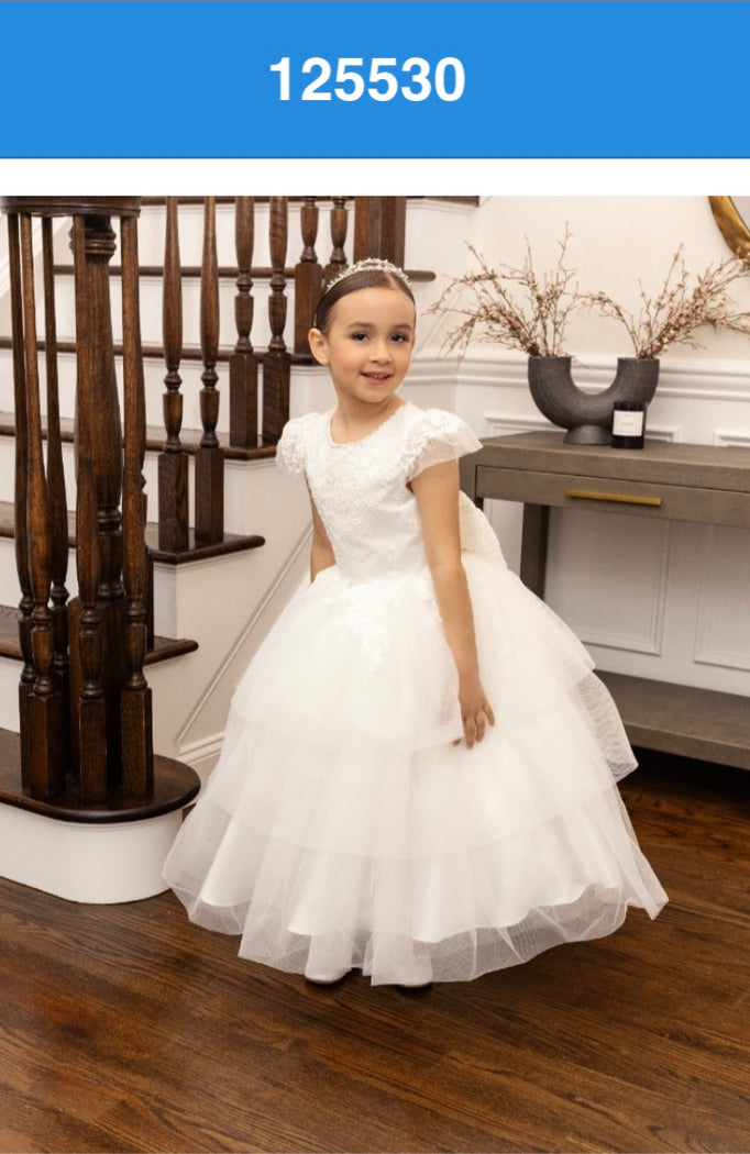 Joan Calabrese for Macis Design Communion Dress/ Flower Girl #125530