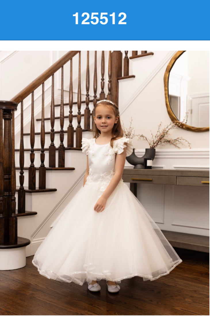 Joan Calabrese for Macis Design Communion Dress/ Flower Girl #125512