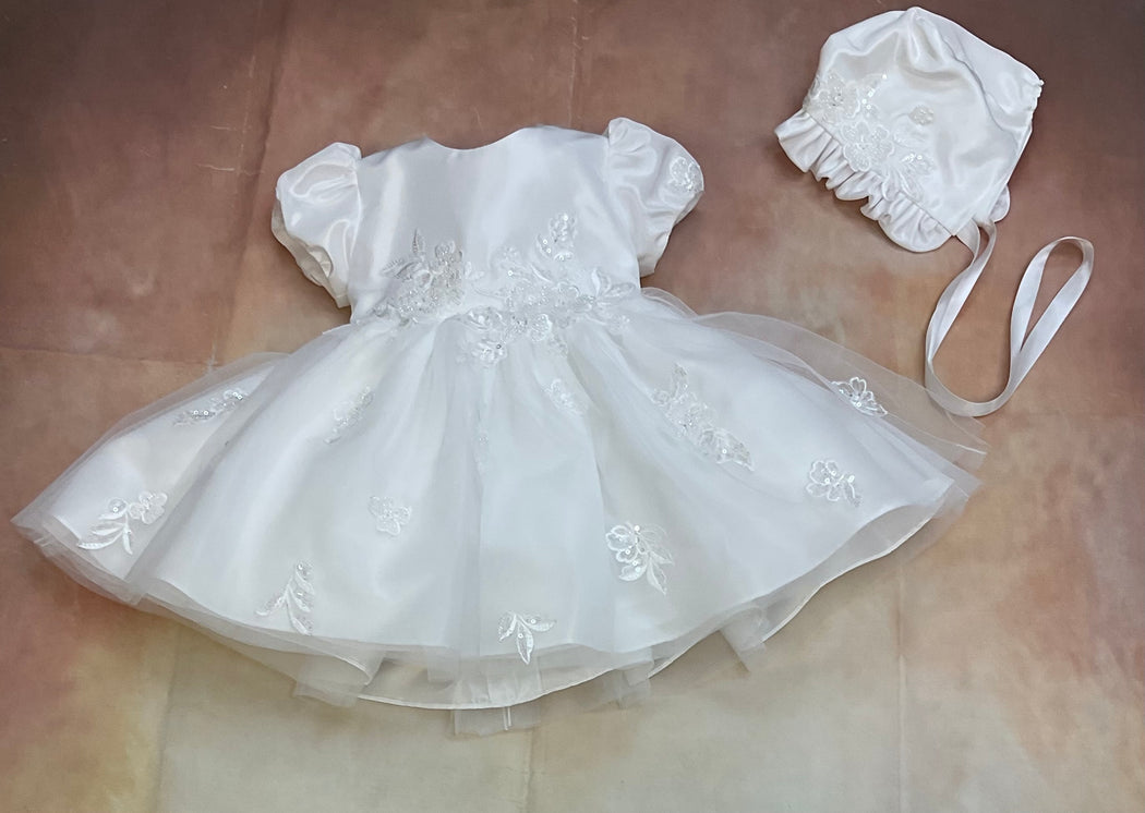 Soleste Short Christening Dress