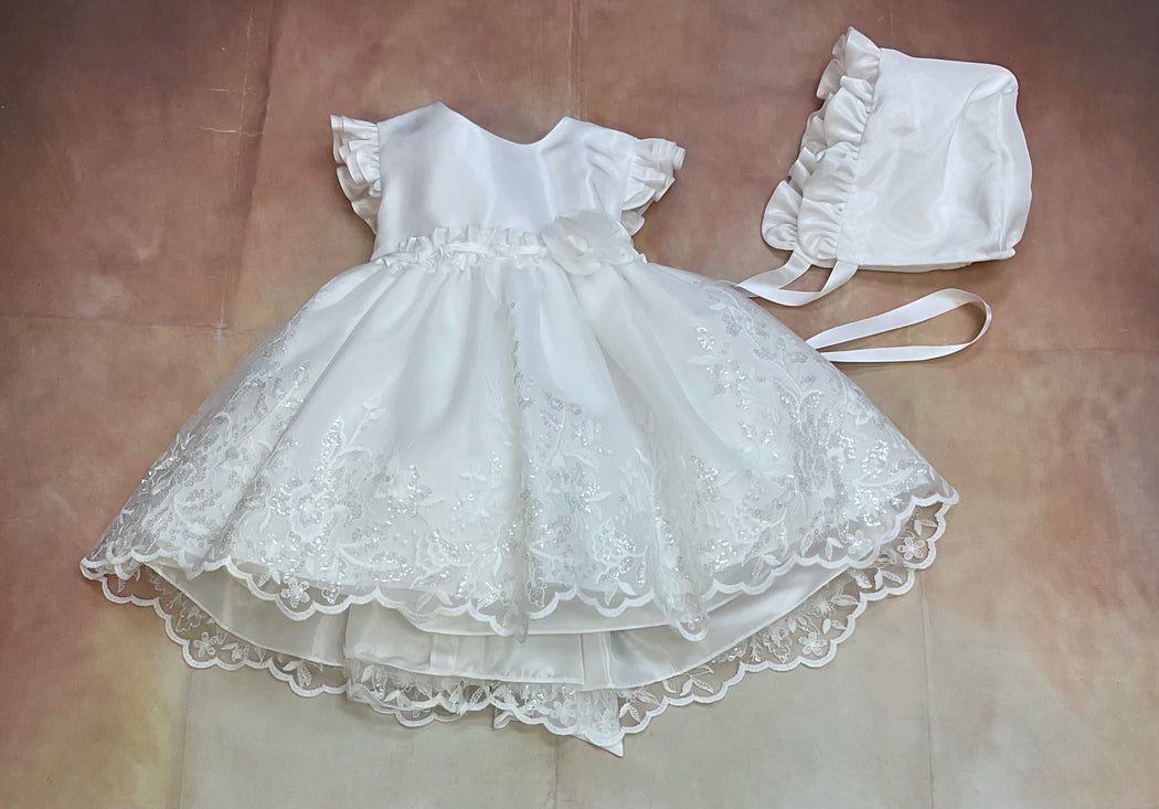 Shantal Short Christening Dress