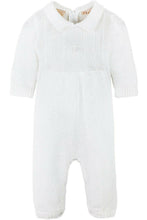 Load image into Gallery viewer, Julius Berger &amp; Carriage Boutique - Baby Boy's Christening Outfit with Bonnet Hat - Cross Detail: 9M