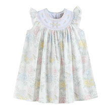 Load image into Gallery viewer, Lil Cactus - Bouquet Floral Smocked Bishop Dress: 3T