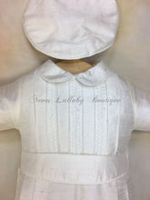 Load image into Gallery viewer, Little Prince Silk or Shantung Designer Christening / Baptism outfit by Piccolo Bacio