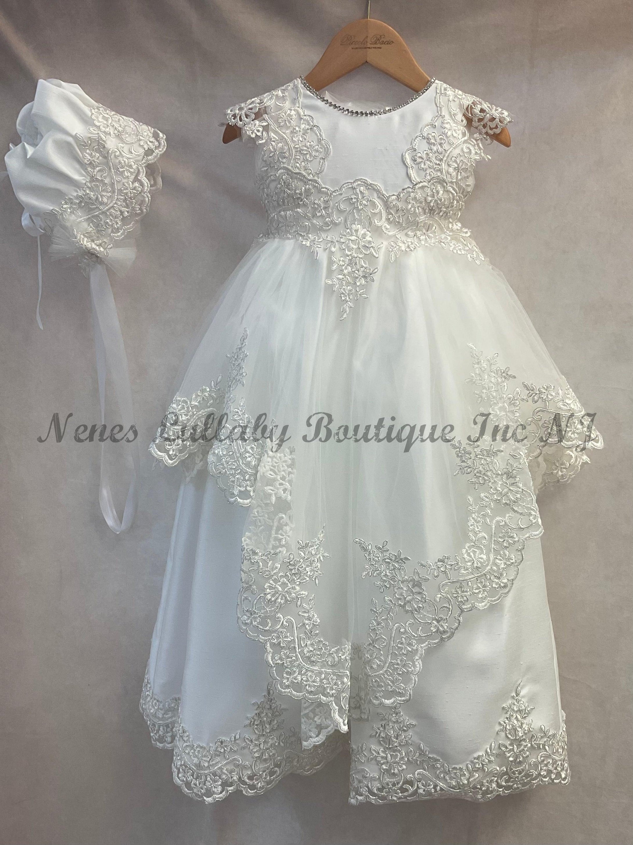 Maxine By Piccolo Bacio Girl Baptism/Christening Gown