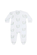 Load image into Gallery viewer, Nellapima - Blue Lamb Print Zipper Footie: Blue / 0 - 3M