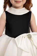 Load image into Gallery viewer, Pamina Kids - Ecru Baby Girl Satin Dress 6-24 Month 35180pr: 18 Month