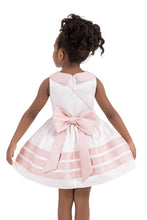 Load image into Gallery viewer, Pamina Kids - Ecru Satin, Dress For Girls 2-6 Age 33167pr: 2 AGE