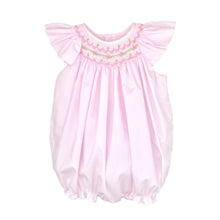 Load image into Gallery viewer, Petit Ami &amp; Zubels - Angel Wing Bubble with Bishop Smocking: 3 Month