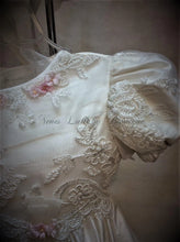 Load image into Gallery viewer, Pierina Girls White Silk Christening / Baptism Gowns by Piccolo Bacio