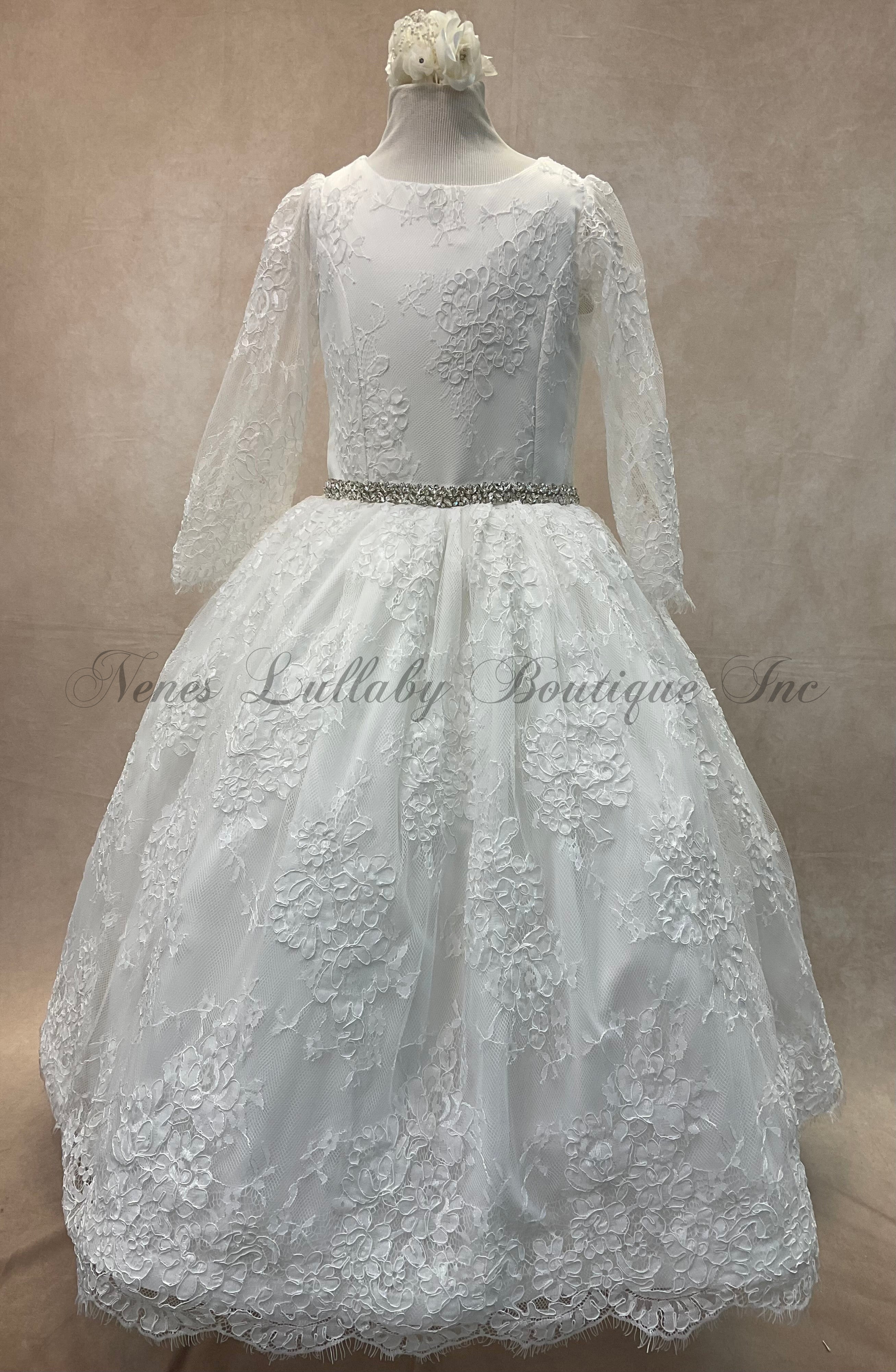 Poppy Communion Dress by Bella Bow 6X Poppy Communion Dress by Bella Bow 6X