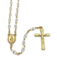 Load image into Gallery viewer, RM Trading - Rosary CLear Crystal Beads &amp; Zirconia Rondel Beads
