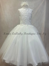 Load image into Gallery viewer, Ruthie Communion dress by Bella Bow