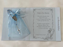 Load image into Gallery viewer, Simply Charming - Keepsake Baby'S First Rosary Gift Boxed: White