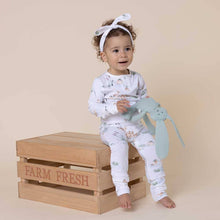 Load image into Gallery viewer, Snuggle Hunny - Duck Pond Organic Growsuit: 0-3 Months (000)