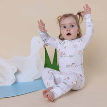 Load image into Gallery viewer, Snuggle Hunny - Duck Pond Organic Growsuit: 0-3 Months (000)