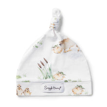 Load image into Gallery viewer, Snuggle Hunny - Duck Pond Organic Knotted Beanie