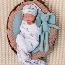 Load image into Gallery viewer, Snuggle Hunny - Duck Pond Organic Knotted Beanie