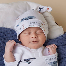 Load image into Gallery viewer, Snuggle Hunny - Ocean Organic Knotted Beanie